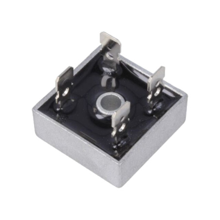 Punte redresoare: monofazat; Urmax: 200V; If: 25A; Ifsm: 400A; MB-25