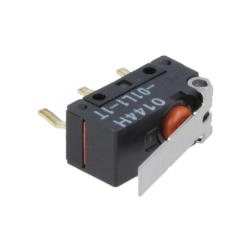 Microîntrerupător SNAP ACTION; 0,1A/125VAC; 0,1A/30VDC; SPDT Microîntrerupător SNAP ACTION; 0,1A/125VAC; 0,1A/30VDC; SPDT