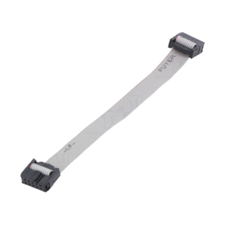 Cablu panglică cu conectori IDC; P.cablu-bandă: 1,27mm; 0,3m