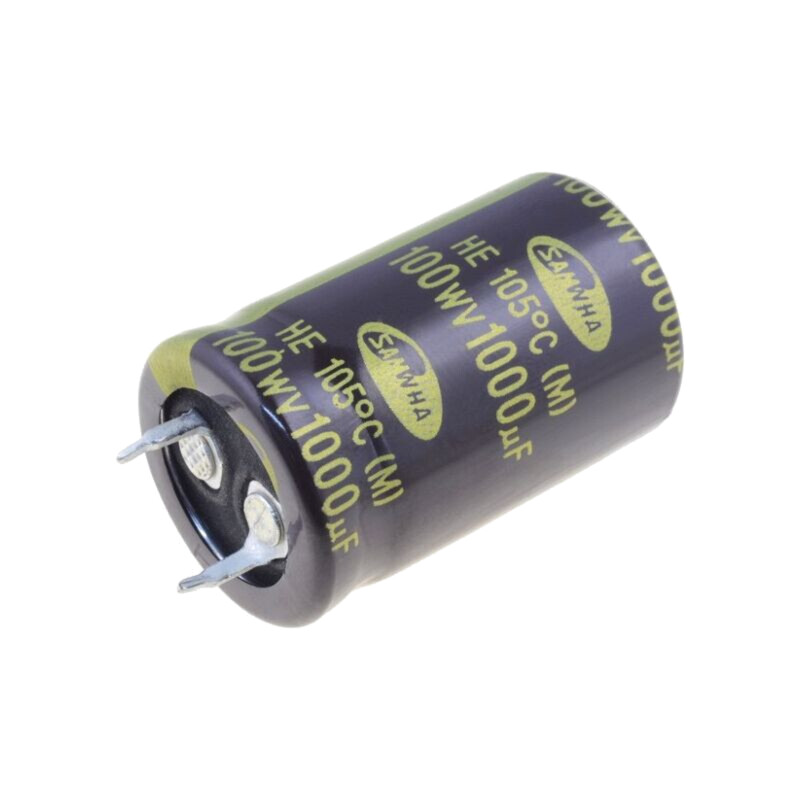 Condensator: electrolitic; SNAP-IN; 1000uF; 100VDC; Ø22x35mm; ±20%