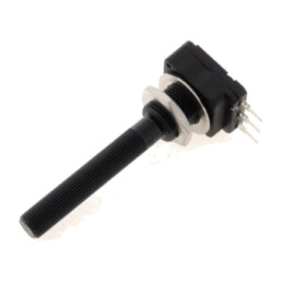 Potenţiometru: axial; singură tură; 2,5MΩ; 200mW; THT; 6mm; plastic
