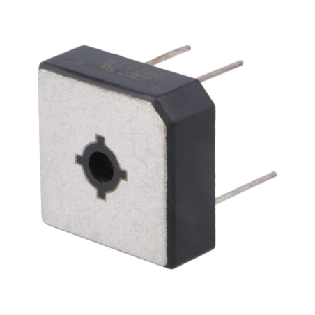 Punte redresoare: monofazat; Urmax: 100V; If: 25A; Ifsm: 400A; THT
