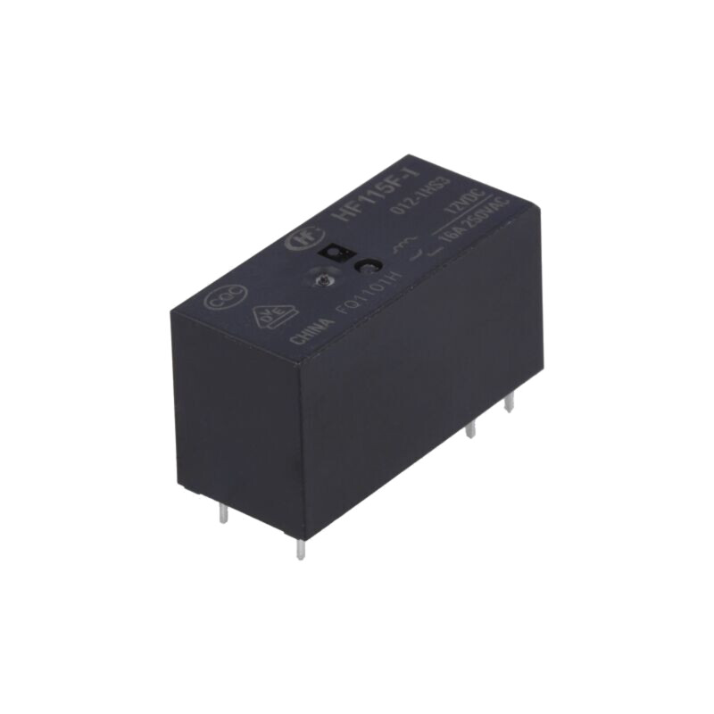 Releu: electromagnetic; SPST-NO; Ubobină: 12VDC; 16A/250VAC; PCB Releu: electromagnetic; SPST-NO; Ubobină: 12VDC; 16A/250VAC; PCB