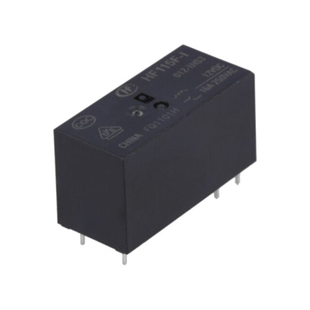Releu: electromagnetic; SPST-NO; Ubobină: 12VDC; 16A/250VAC; PCB