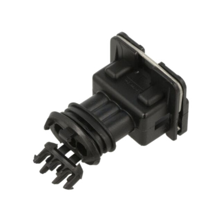 Conector: automotive; mufă; mamă; JPT; pe cablu; PIN: 3; neagră