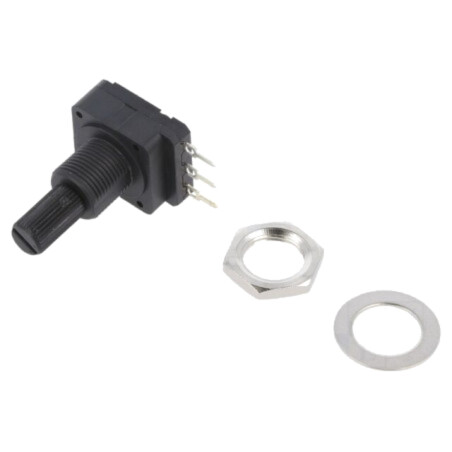 Potenţiometru: axial; 5kΩ; 200mW; THT; 6,25mm; plastic; mono