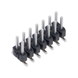 Conector: şiruri pini; tată; PIN: 14; 2,54mm; cositorit; SMT