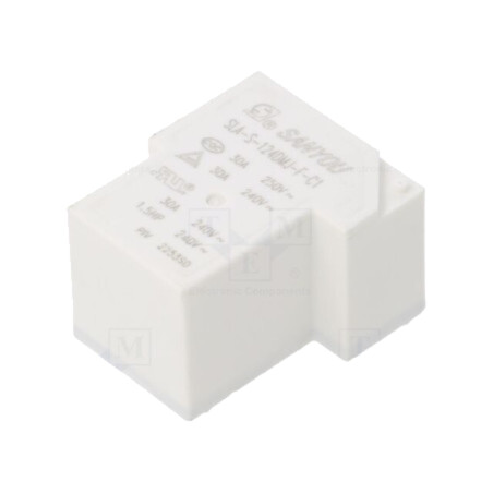 Releu: electromagnetic; SPST-NO; Ubobină: 24VDC; 30A; SLA; THT