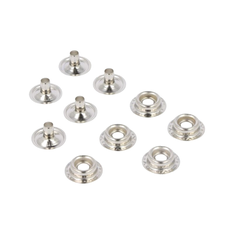 Clichet tată; ESD; 5buc; crimpate; clichet tată 10mm Clichet tată; ESD; 5buc; crimpate; clichet tată 10mm