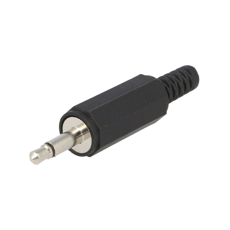 Conector: Jack 3,5mm; mufă; tată; mono,cu manşon; piste: 2; drept Conector: Jack 3,5mm; mufă; tată; mono,cu manşon; piste: 2; drept