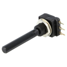 Potenţiometru: axial; singură tură; 100Ω; 200mW; THT; 6mm; plastic
