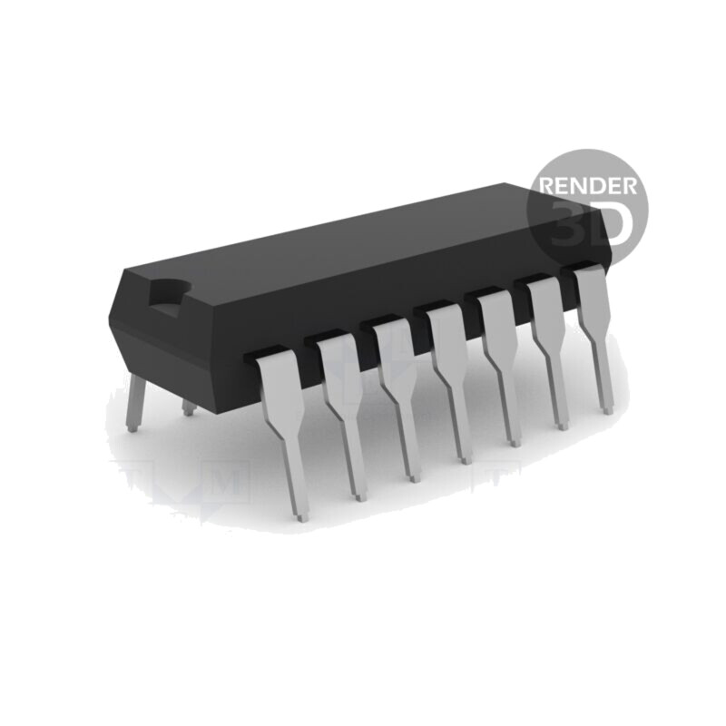 IC: comparator; low-power; Cmp: 4; 3÷16V; THT; DIP14; tub; 1nA IC: comparator; low-power; Cmp: 4; 3÷16V; THT; DIP14; tub; 1nA