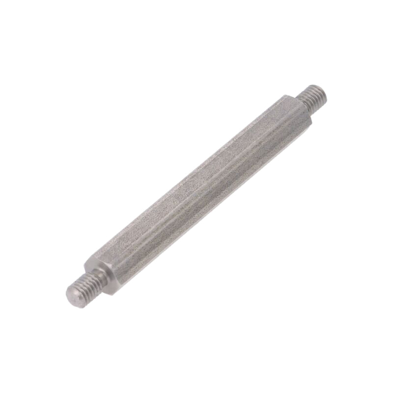 Piuliţă-distanţieră filetată; 60mm; Filet ext: M5; hexagonală Piuliţă-distanţieră filetată; 60mm; Filet ext: M5; hexagonală