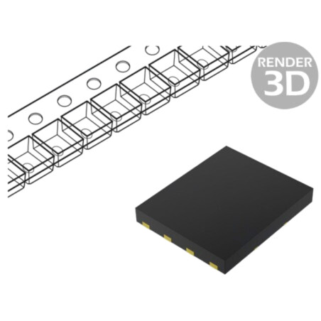 PMIC; convertor DC/DC; Uintr: 3÷17VDC; Uieş: 0,9÷6VDC; 1A; WSON8