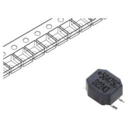 Inductor: fir; SMD; 4700uH; 400mA; 0,7Ω; -30÷50%; 7x5,9x3,6mm; 5000