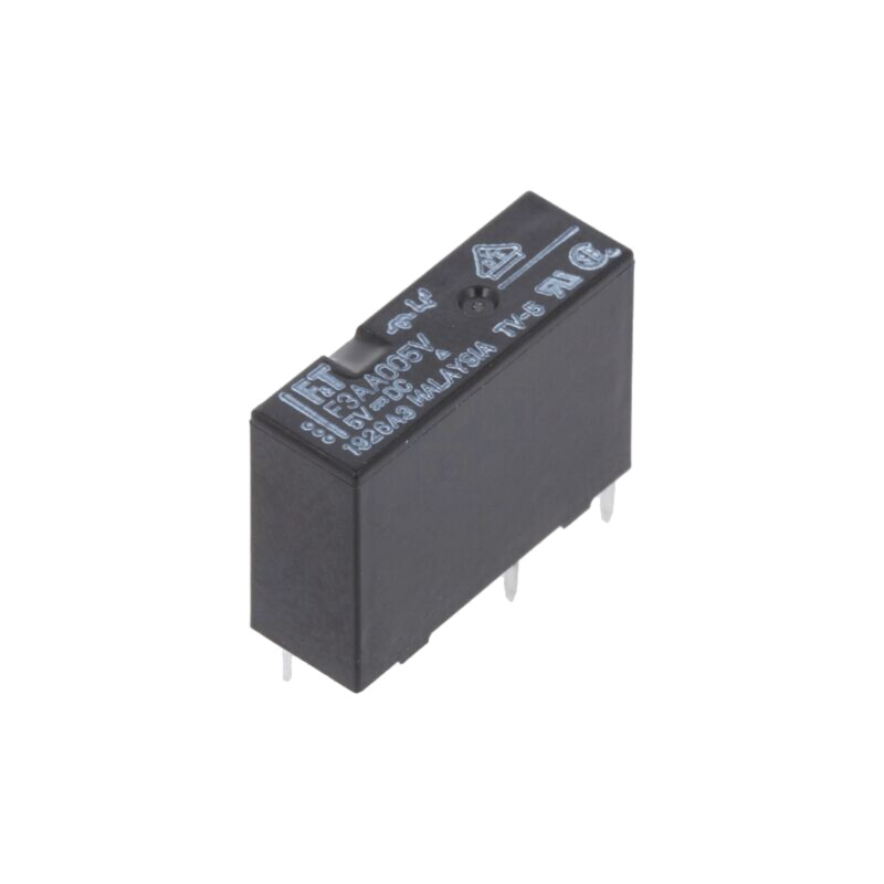 Releu: electromagnetic; SPST-NO; Ubobină: 5VDC; 5A; 5A/250VAC; PCB Releu: electromagnetic; SPST-NO; Ubobină: 5VDC; 5A; 5A/250VAC; PCB