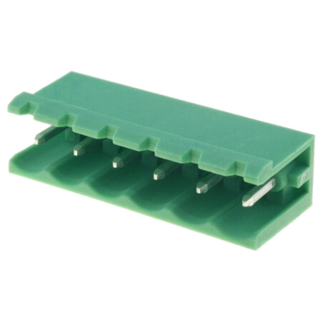 Regletă de conexiuni deconectabilă; 5mm; piste: 6; drept; soclu