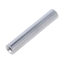 Vârf: capăt îmbinat; aluminiu; 25mm2; cositorit; crimpat; pe cablu