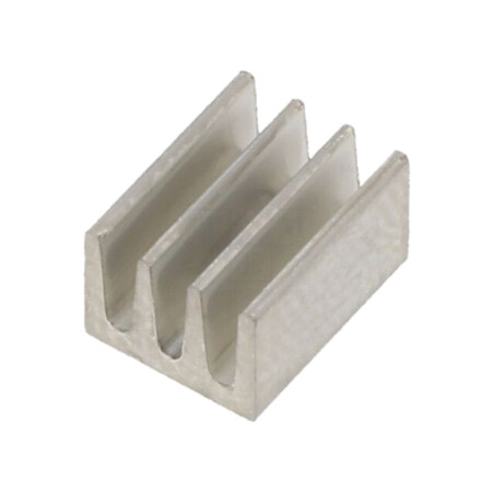 Radiator: extrudat; cu aripioare; naturală; L: 8mm; W: 6,3mm; 87K/W