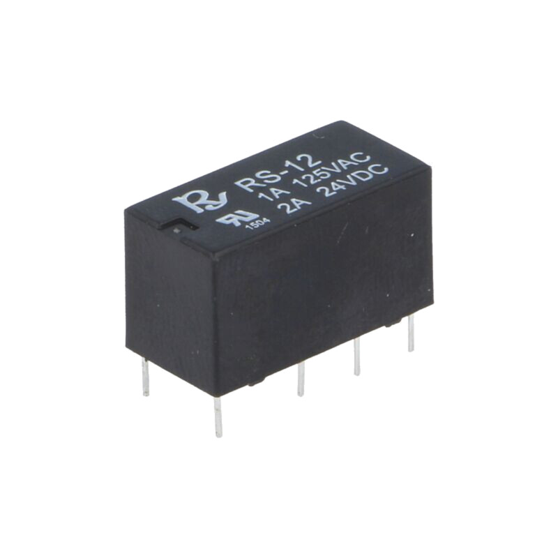 Releu: electromagnetic; DPDT; Ubobină: 12VDC; Icontacte max: 2A Releu: electromagnetic; DPDT; Ubobină: 12VDC; Icontacte max: 2A