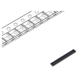 Conector: PCB-PCB; mamă; PIN: 100; 0,4mm; DF40; -30÷85°C; aurit; SMT