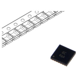 IC: interfaţă; GPIO,USB 3.0; controler USB PD; 3,3÷24VDC; WQFN24