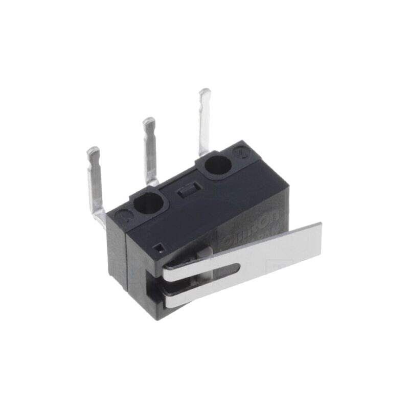Microîntrerupător SNAP ACTION; 3A/125VAC; 0,1A/30VDC; cu manetă Microîntrerupător SNAP ACTION; 3A/125VAC; 0,1A/30VDC; cu manetă