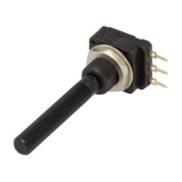 Potenţiometru: axial; singură tură; 2,2kΩ; 200mW; THT; 6mm; plastic