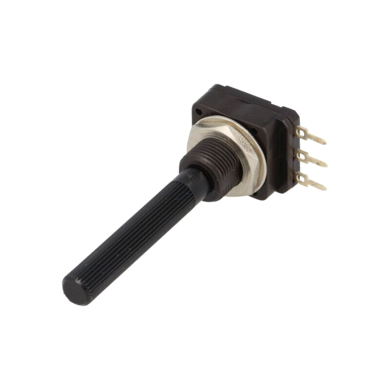 Potenţiometru: axial; singură tură; 2,2kΩ; 200mW; THT; 6mm; plastic Potenţiometru: axial; singură tură; 2,2kΩ; 200mW; THT; 6mm; plastic