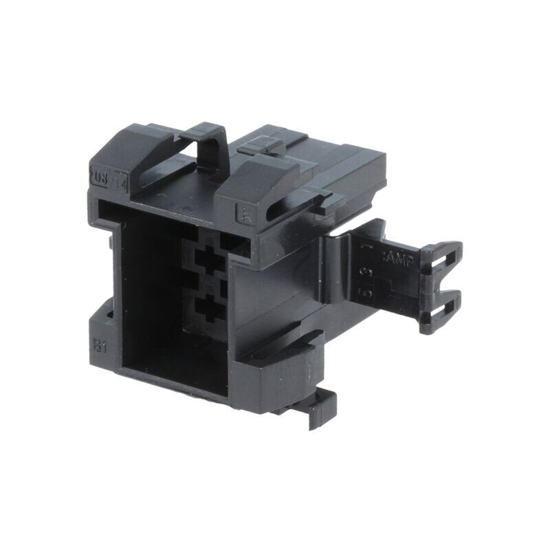 Conector: cablu-cablu; mufă; tată; JPT; pe cablu; PIN: 6; neagră Conector: cablu-cablu; mufă; tată; JPT; pe cablu; PIN: 6; neagră