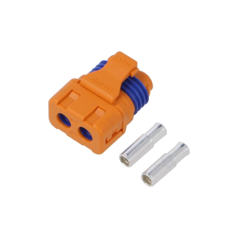 Conector: alimentare DC; mufă; LFB30; mamă; PIN: 2; pe cablu; lipire