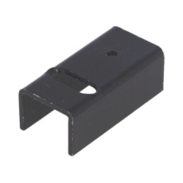 Radiator: presat; U; TO220; neagră; L: 35mm; W: 17mm; H: 13mm; 17K/W