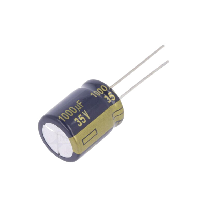 Condensator: electrolitic; low ESR; THT; 1000uF; 35VDC; Ø16x20mm Condensator: electrolitic; low ESR; THT; 1000uF; 35VDC; Ø16x20mm