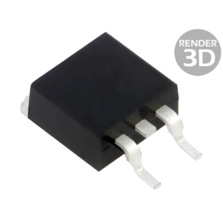 Tranzistor: N-MOSFET; unipolar; 600V; 2,5A; 50W; DPAK