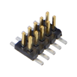Conector: şiruri pini; tată; PIN: 10; 1,27mm; aurit; SMT; soclu