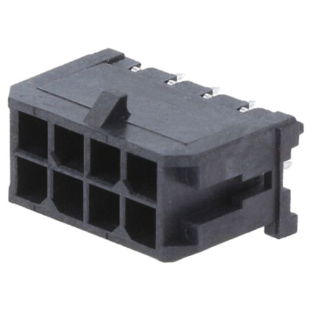 Conector: cablu-placă; soclu; tată; Micro-Fit 3.0; 3mm; PIN: 8