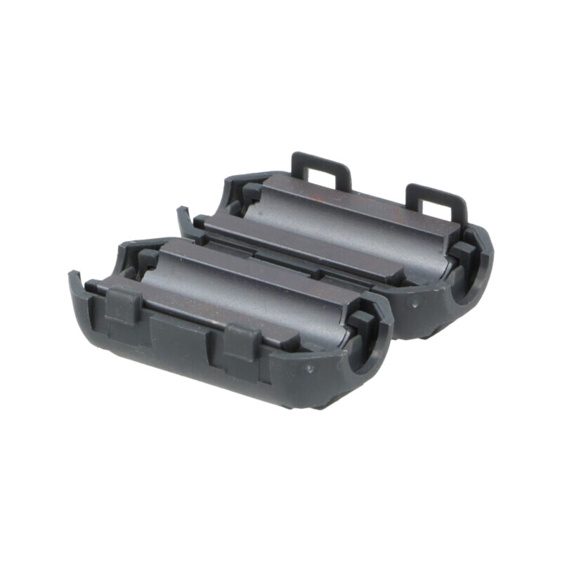 Ferită: două piese; pe cablu rotund; A: 30mm; B: 23mm; C: 7mm; neagră Ferită: două piese; pe cablu rotund; A: 30mm; B: 23mm; C: 7mm; neagră