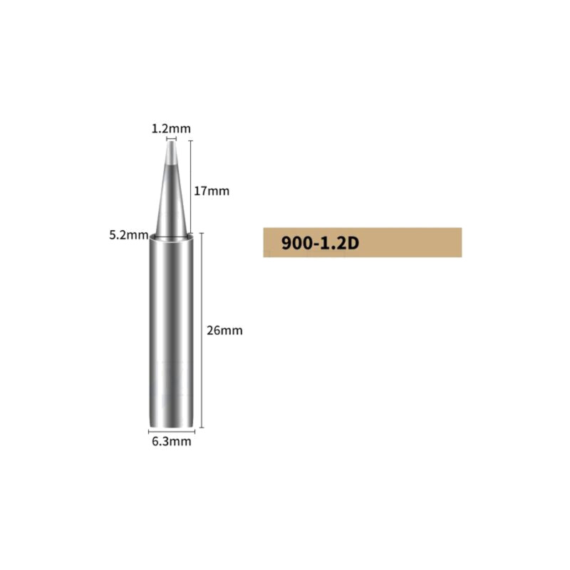 Vârf; tip şurubelniţă; 1,2mm; pentru staţie de lipit Vârf; tip şurubelniţă; 1,2mm; pentru staţie de lipit