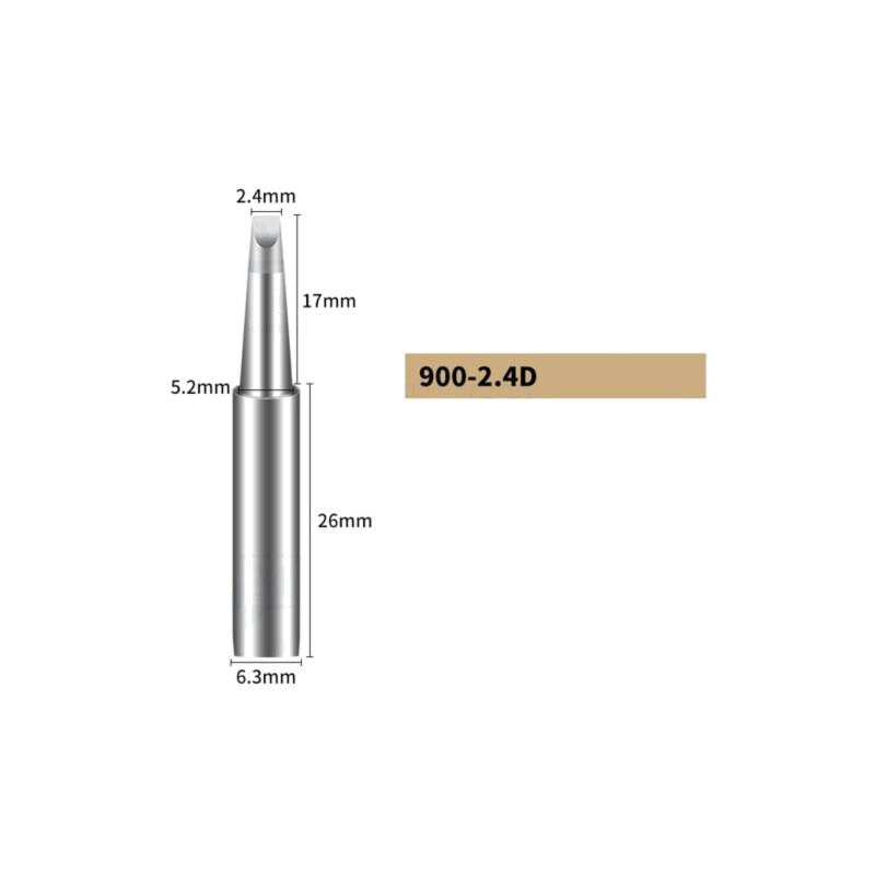 Vârf; tip şurubelniţă; 2,4mm; pentru staţie de lipit Vârf; tip şurubelniţă; 2,4mm; pentru staţie de lipit