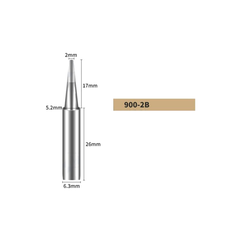 Vârf; conic; 2mm; pentru staţie de lipit Vârf; conic; 2mm; pentru staţie de lipit