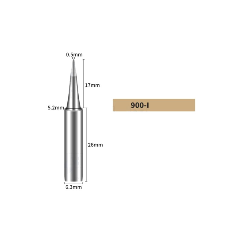 Vârf; conic; 0,5mm; pentru staţie de lipit Vârf; conic; 0,5mm; pentru staţie de lipit