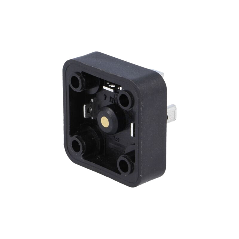 Conector: cu valvă; soclu; format A; 18mm; tată; PIN: 3; drept; 16A