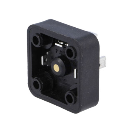 Conector: cu valvă; soclu; format A; 18mm; tată; PIN: 3; drept; 16A