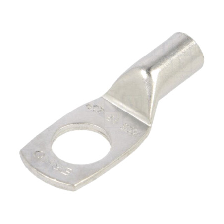 Vârf: inelar tubular; M12; 25mm2; crimpat; pe cablu; cositorit
