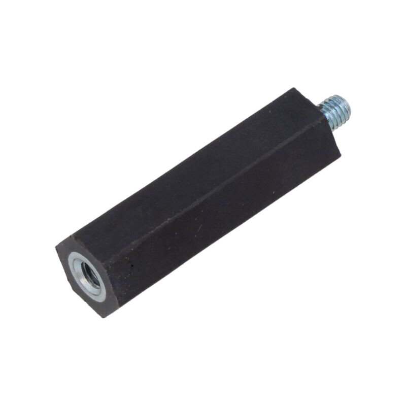 Bucşă izolantă; Filet int: M5; Lung: 45mm; UL94V-0; poliester Bucşă izolantă; Filet int: M5; Lung: 45mm; UL94V-0; poliester