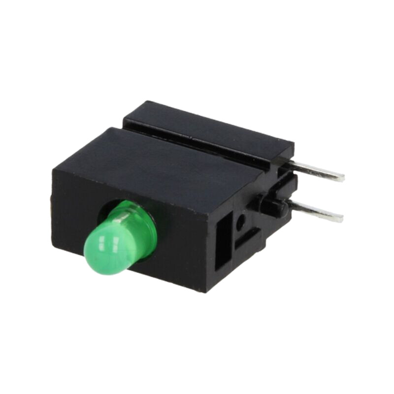 LED; în carcasă; 3mm; Nr.diode: 1; verde; 20mA; 40°; 10÷20mcd LED; în carcasă; 3mm; Nr.diode: 1; verde; 20mA; 40°; 10÷20mcd
