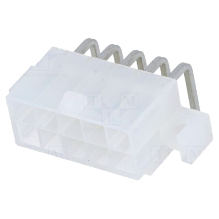 Conector: cablu-placă; soclu; tată; Mini-Fit Jr; 4,2mm; PIN: 10; THT