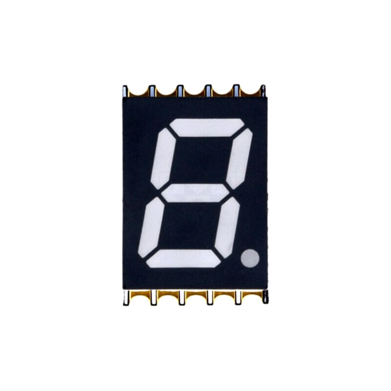 Afişaj: LED; cu 7 segmente; 10mm; 0,39"; Nr.car: 1; roşie; 30mcd Afişaj: LED; cu 7 segmente; 10mm; 0,39"; Nr.car: 1; roşie; 30mcd