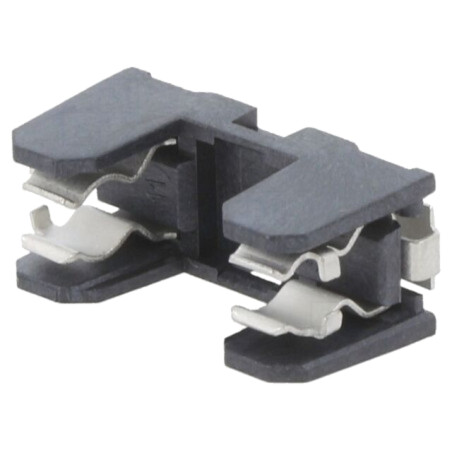 Clemă; siguranţe cilindrice; SMD; 5x20mm; -30÷85°C; 10A; neagră