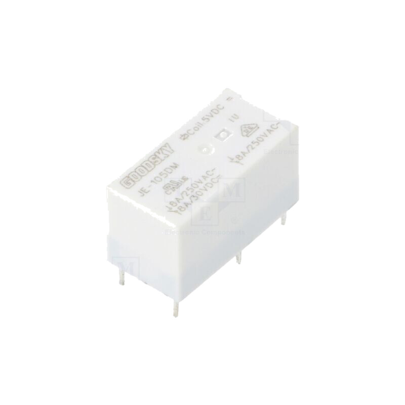 Releu: electromagnetic; SPST-NO; Ubobină: 5VDC; Icontacte max: 8A Releu: electromagnetic; SPST-NO; Ubobină: 5VDC; Icontacte max: 8A